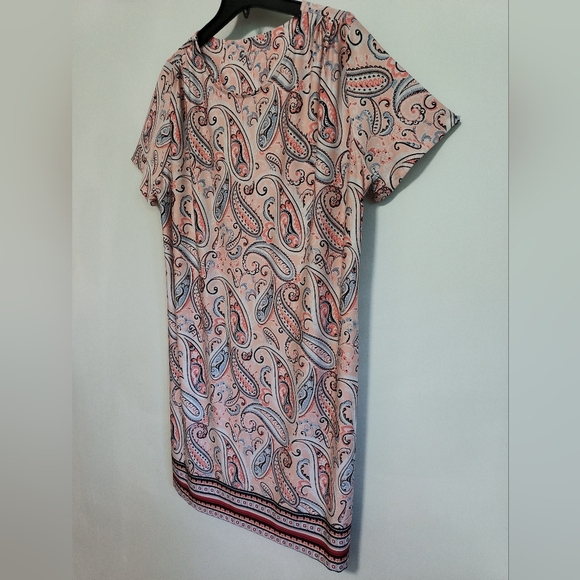 Kim Rogers Curvy Paisley Dress / Size 1X - Picture 2 of 7